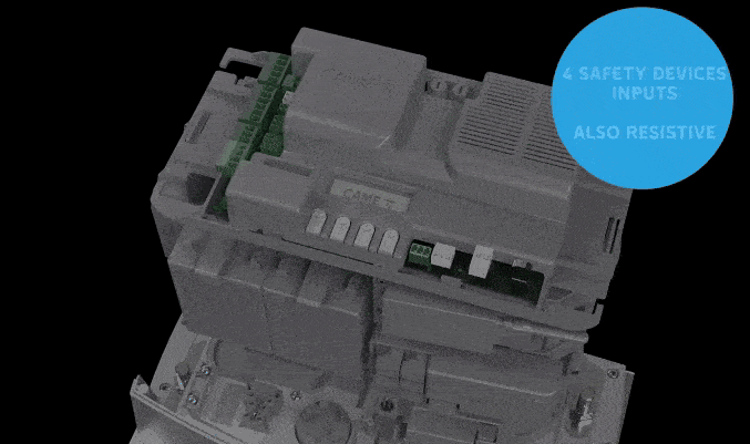 36v automatic sliding gate motor