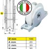 gate wheel internal specifications and size