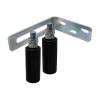 upper guide roller system for sliding gate bracket