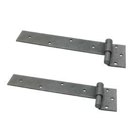 300mm Right Side Ball Bearing Strap Hinges Galvanized Steel Top and Bottom