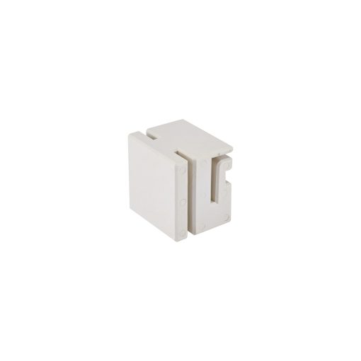 White Nylon Block for Sliding Gate with Angle or Z Profile Alpha