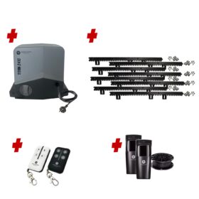 Titan 2410 Electric 24V Low Voltage Automatic Sliding Driveway Gate Opener Kit FAST Heavy Duty POWERFUL Design for DIY and Trade Installers