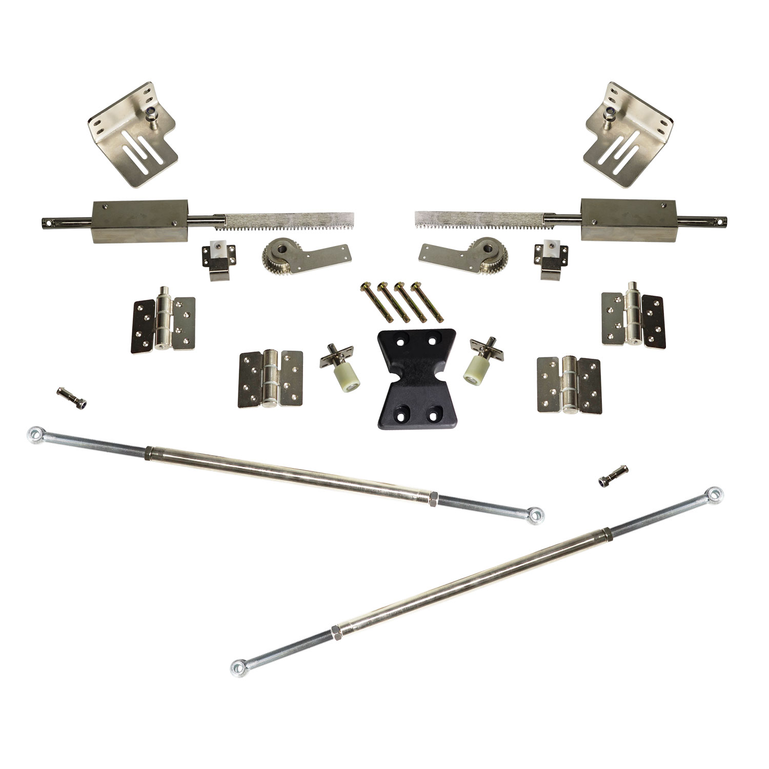 Trackless Bi-Fold Kit for Swing Gates (Sectional Swing Gate) 1m-1.3m ...