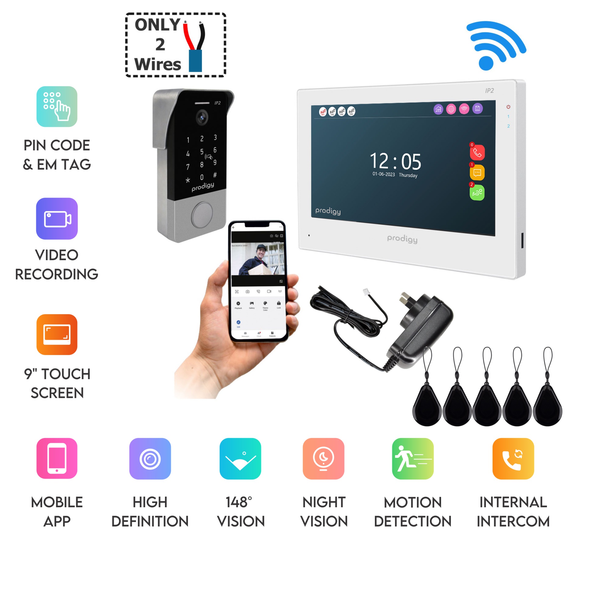 intercom kit easy installation