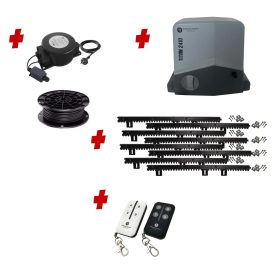 Titan 2410 Low Voltage 24V Automatic Sliding Driveway Gate Opener 24 Volt Kit FAST Heavy Duty POWERFUL Design BASE KIT