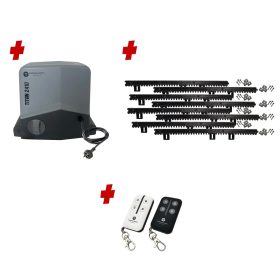 Titan 2410 Electric 24V Low Voltage Automatic Sliding Driveway Gate Opener Kit FAST Heavy Duty POWERFUL Design BASE KIT