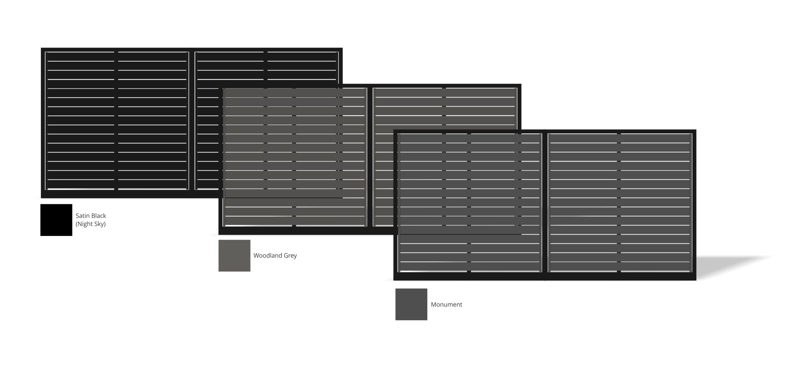 Alu Slats Horizontal Sliding - Alpha Automation-Automatic Gate Openers ...