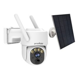 4G Solar Powered Surveillance PTZ Camera 3MP With Built In Battery Motion tracking, Push Notifications, Full Colour Day & Night Cloud and SD Card Recording